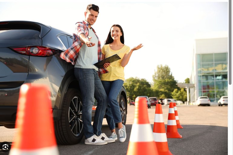 Élèves en formation auto-école